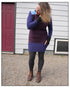 The Crumbs Sleeved Long Top- Art by Untamed Photography