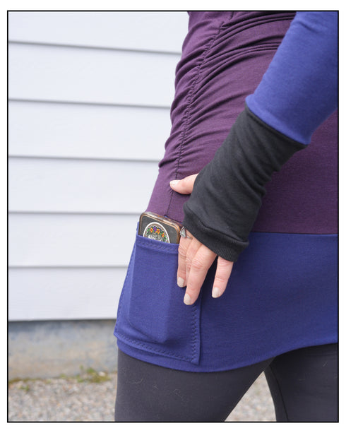 The Crumbs Sleeved Long Top- Art by Untamed Photography