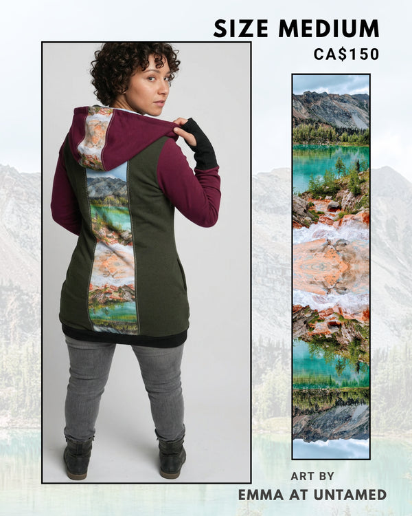 Ego Hoodie — Colours of Nature. Size M