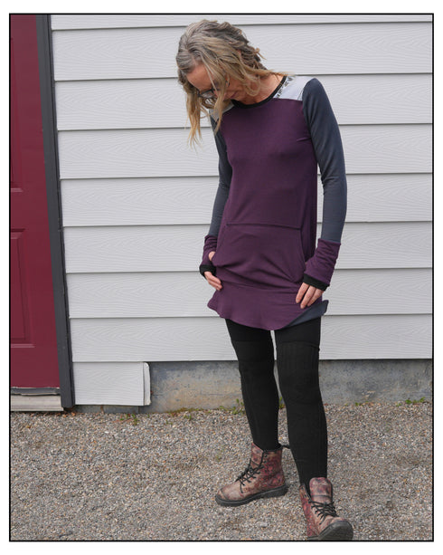The Crumbs Sleeved Long Top With Frill - Art by Untamed Photography