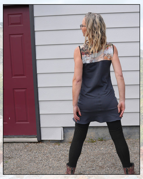 The Sleeveless Long Top With Frill - Art by Untamed Photography