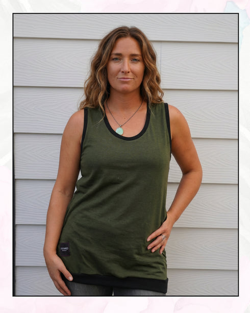 Ego Tank —Peony By Kendra. Size M