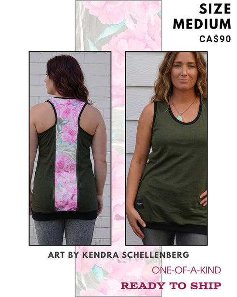 Ego Tank —Peony By Kendra. Size M