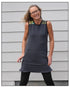 The Sleeveless Long Top With Frill - Art by Untamed Photography