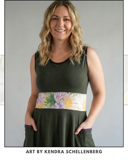 Sleeveless Spirit —Dahlia By Kendra. Size M
