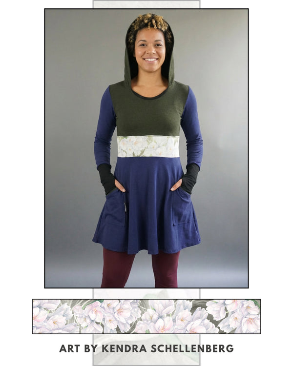 Sleeveled Spirit With Hood—Blossom By Kendra. Size S