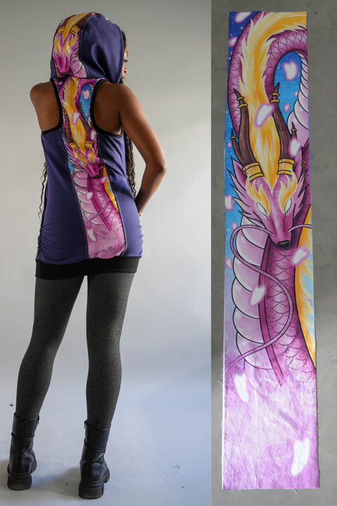 Sakura Ryu —The Hoodie Tank