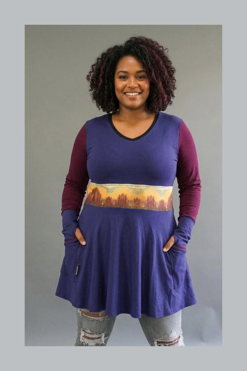 Sleeved Spirit — Fading Tracks. Size L