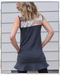 The Sleeveless Long Top With Frill