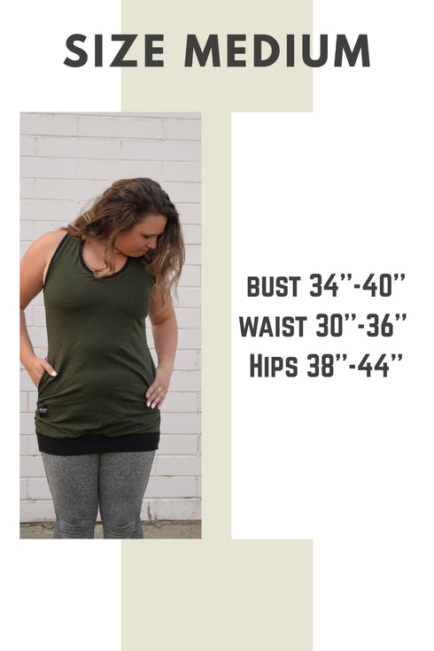 Sleeveless Spirit — Fading Tracks. Size M