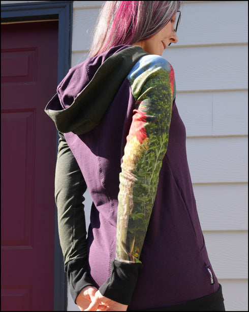 The Mood Hoodie —Art 3 Breathe. Size Medium