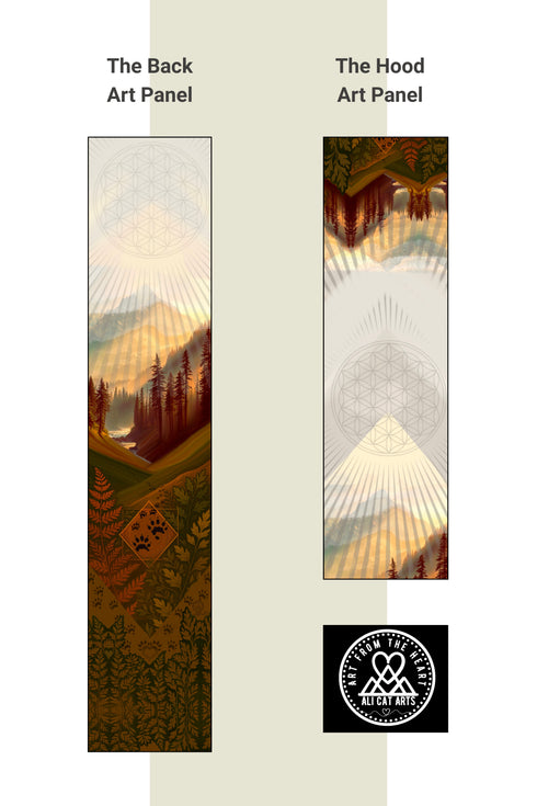 Ego Hoodie — Fading Tracks. Size L