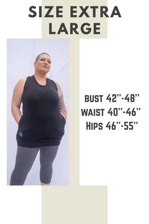 Ego Hoodie Tank — Sound Before Sight. Size XL