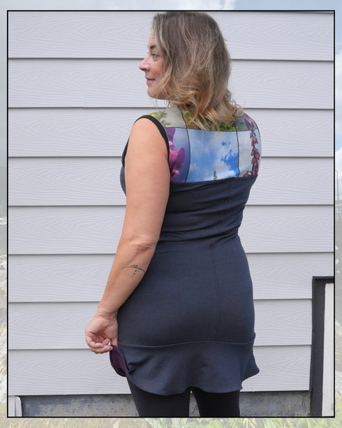 The Sleeveless Long Top With Frill - Art by Untamed Photography