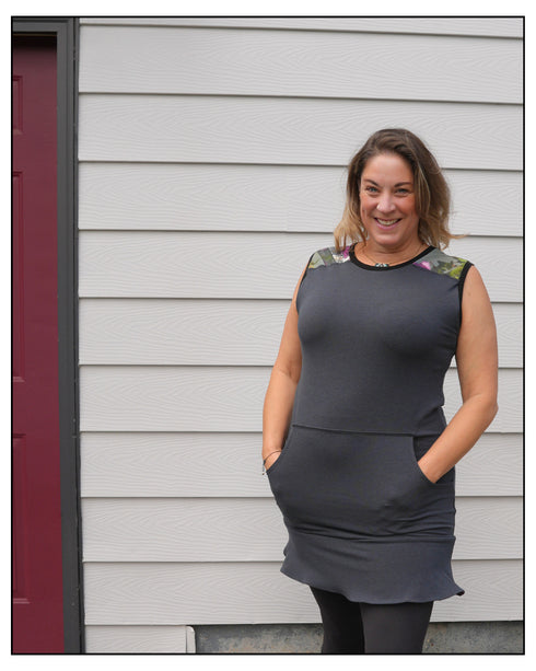 The Sleeveless Long Top With Frill - Art by Untamed Photography