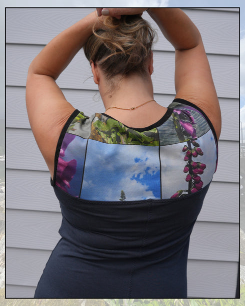 The Sleeveless Long Top With Frill - Art by Untamed Photography