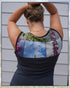 The Sleeveless Long Top With Frill - Art by Untamed Photography