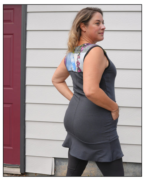 The Sleeveless Long Top With Frill - Art by Untamed Photography