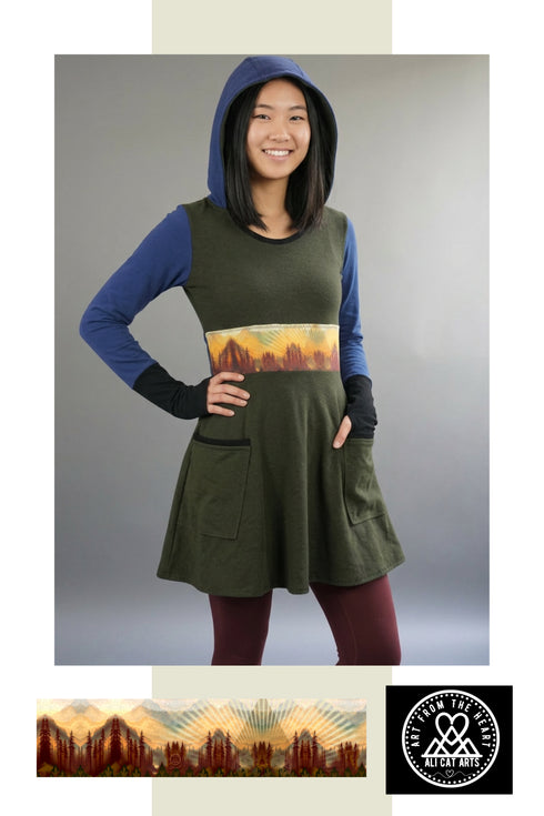 Sleeved Spirit — Fading Tracks. Size S