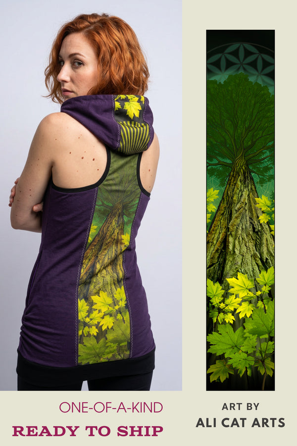 Ego Hoodie Tank — Canopy Keeper. Size S