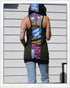 Ego Hoodie Tank —Art 2 Pause Again. Size Small