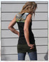 The Crumbs Sleeveless Long Top - Art by Untamed Photography