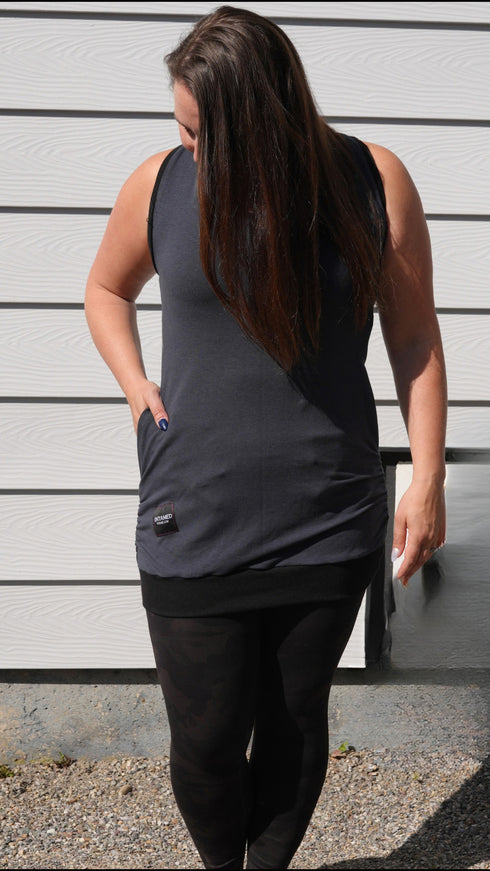 Ego Tank —Art 2 Pause. Size Medium