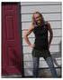 The Crumbs Sleeveless Long Top - Art by Untamed Photography