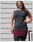 The Crumbs Sleeveless Long Top - Art by Untamed Photography