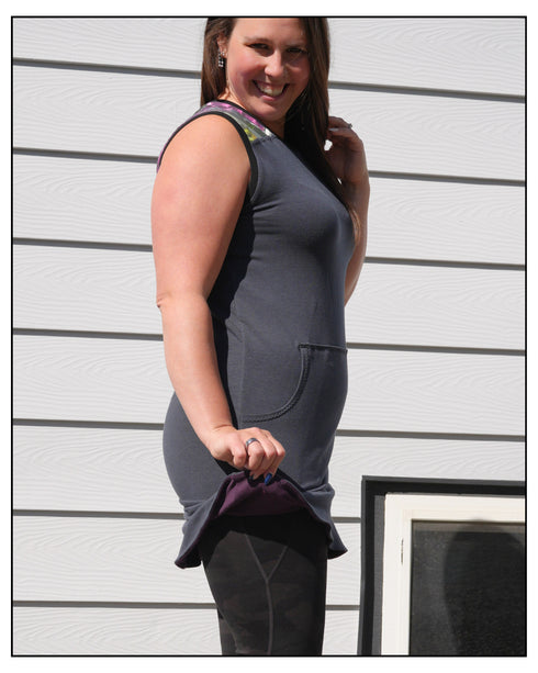 The Sleeveless Long Top With Frill - Art by Untamed Photography