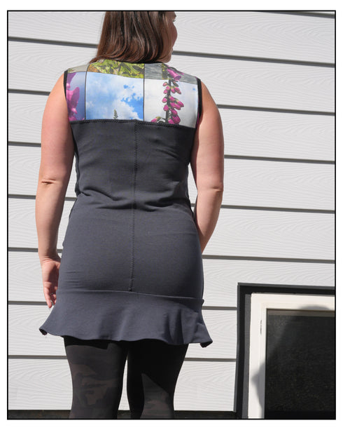 The Sleeveless Long Top With Frill - Art by Untamed Photography