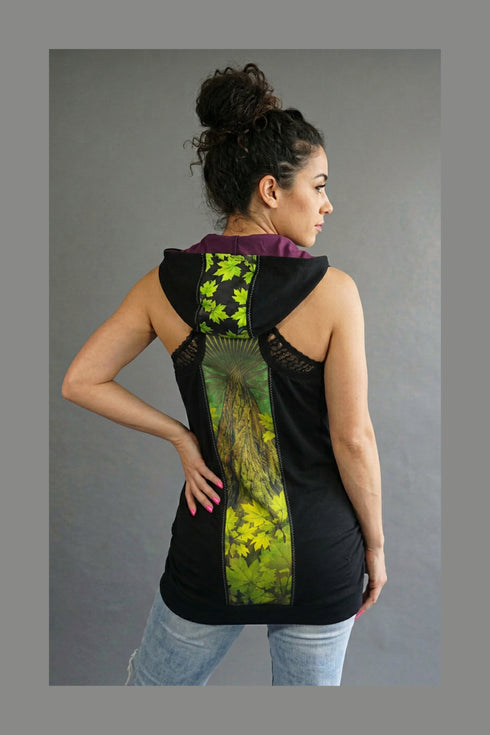 Ego Hoodie Tank — Canopy Keeper. Size M