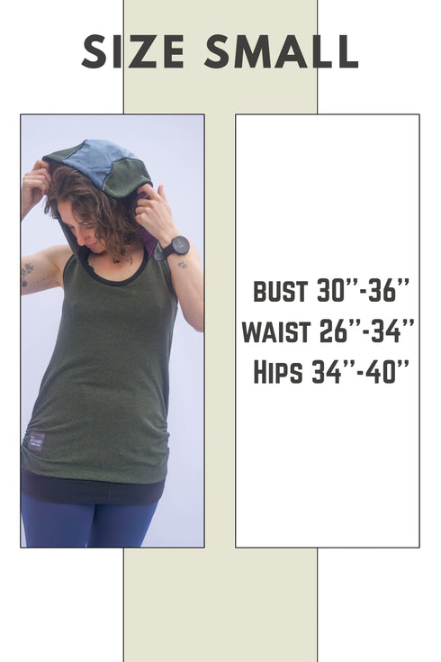 Sleeveled Spirit With Hood—Blossom By Kendra. Size S