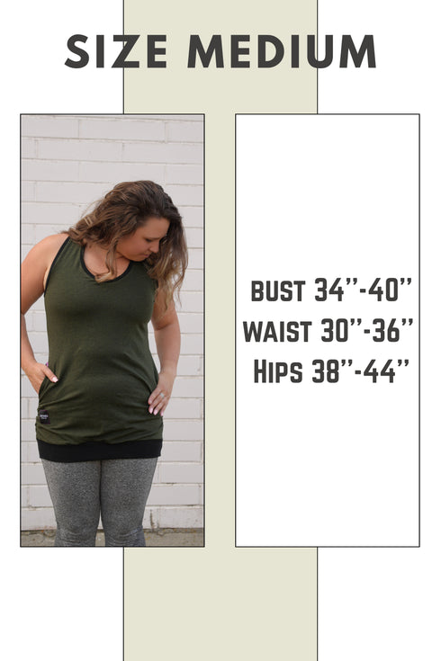 Sleeveless Spirit —Dahlia By Kendra. Size M